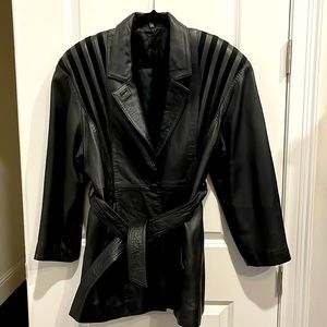 Vintage Napa Leather jacket From France